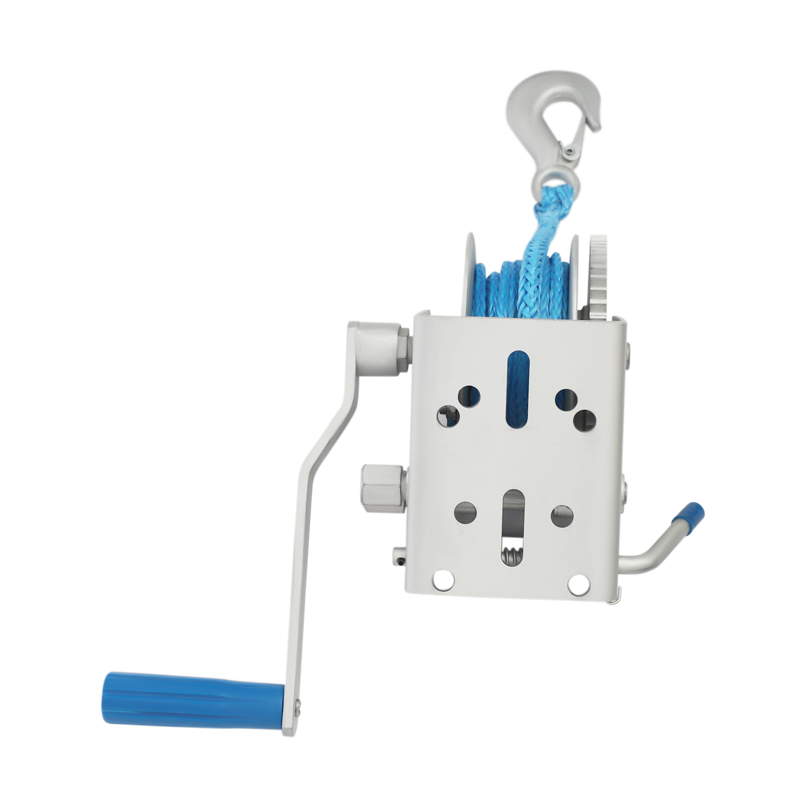 Hand Winch, Hand Winch with 3 Gear Ratios, 4500 lbs Hand Winch with Locking Function