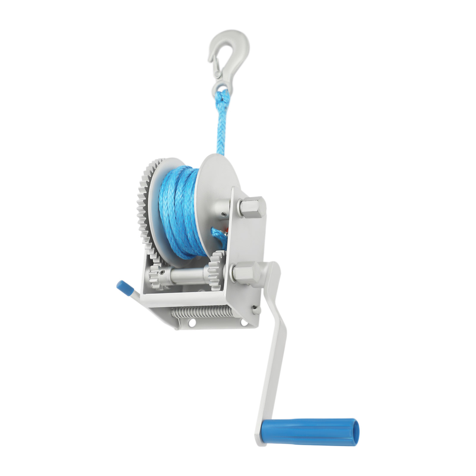 Hand Winch, Hand Winch with 3 Gear Ratios, 4500 lbs Hand Winch with Locking Function