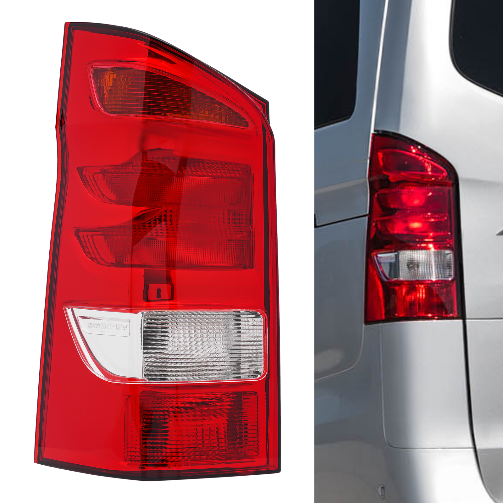 2016-2019 Mercedes-Benz Metris LED-Rücklicht, brandneu mit hochwertigem, direkt passendem Ersatz, problemloser Einbau, stilvolles Aussehen, links 2016-2019 Mercedes-Benz Metris LED-Rücklicht, brandneu mit hochwertigem, direkt passendem Ersatz, problemloser Einbau, stilvolles Aussehen, links