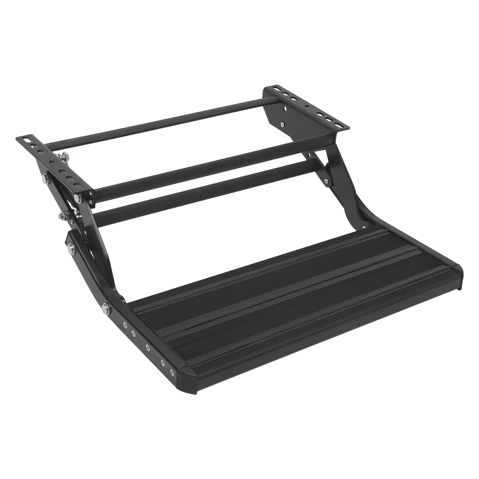 440.92lbs Capacity RV Step, Folding Manual Drop Down Step, Single-level ...