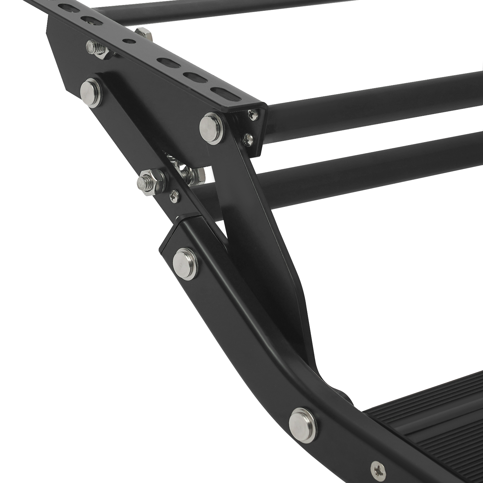 440.92lbs Capacity RV Step, Folding Manual Drop Down Step, Single-level ...