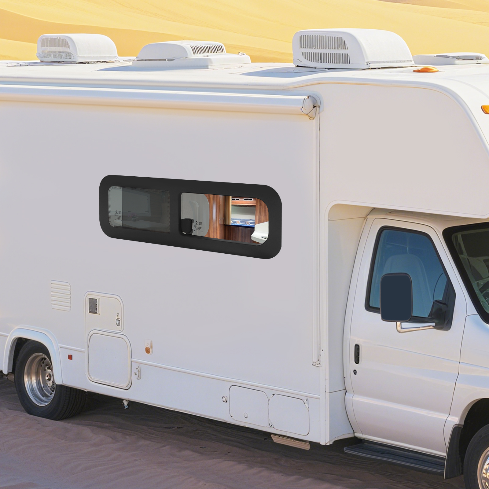 Camper windows, motorhome windows, horizontal sliding windows for ...