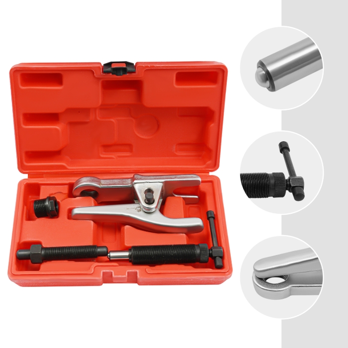 Extracteur de rotule de voiture, séparateur de rotule, ensemble d'outils de démontage de rotule - argent