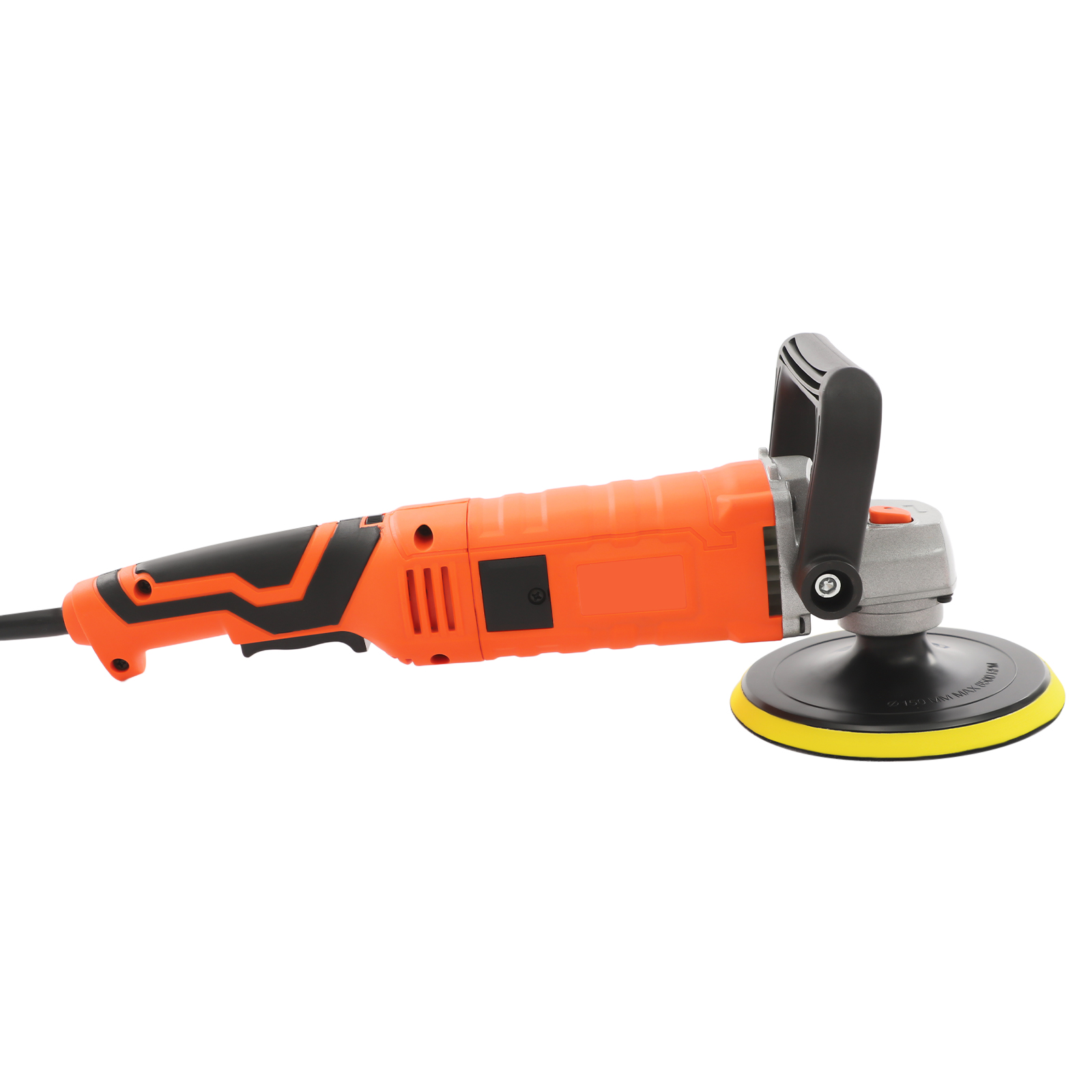 Car Polishing Machine, Car Polishing Machine Set with 7 Variable Speeds, Household Polishing Machine - Orange