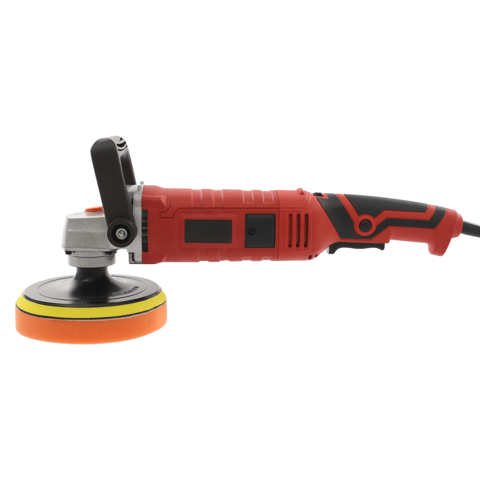 Car Polishing Machine, Car Polishing Machine Set with 7 Variable Speeds, Household Polishing Machine - Red