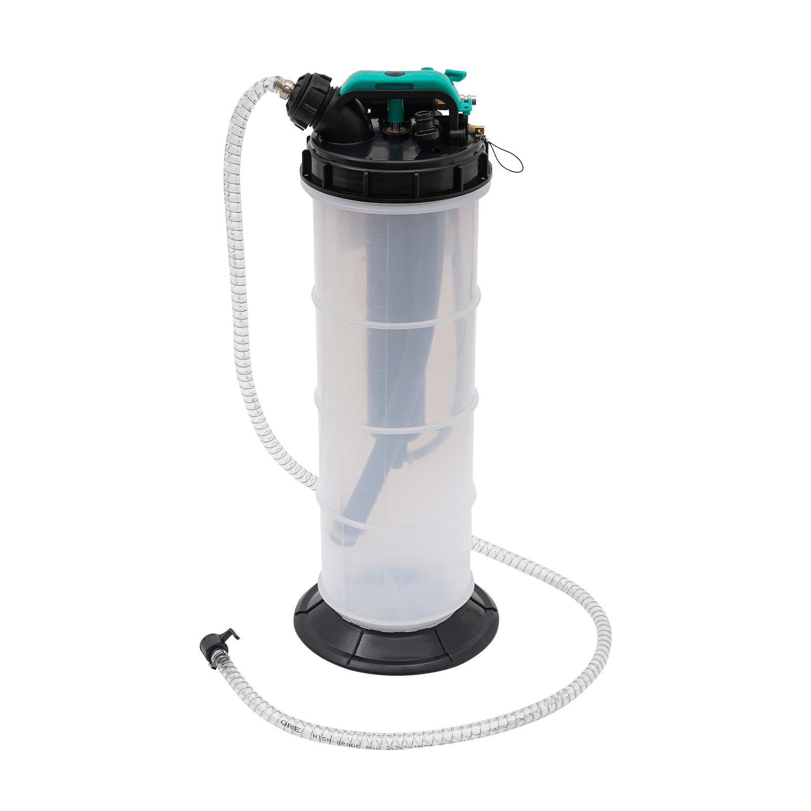 7,5 l pneumatische/manuelle Pumpe Flüssigkeitspumpe Flüssigkeitspumpe zum Absaugen von Schmieröl Automatikgetriebeöl Kühlmittel 7,5 l pneumatische/manuelle Pumpe Flüssigkeitspumpe Flüssigkeitspumpe zum Absaugen von Schmieröl Automatikgetriebeöl Kühlmittel