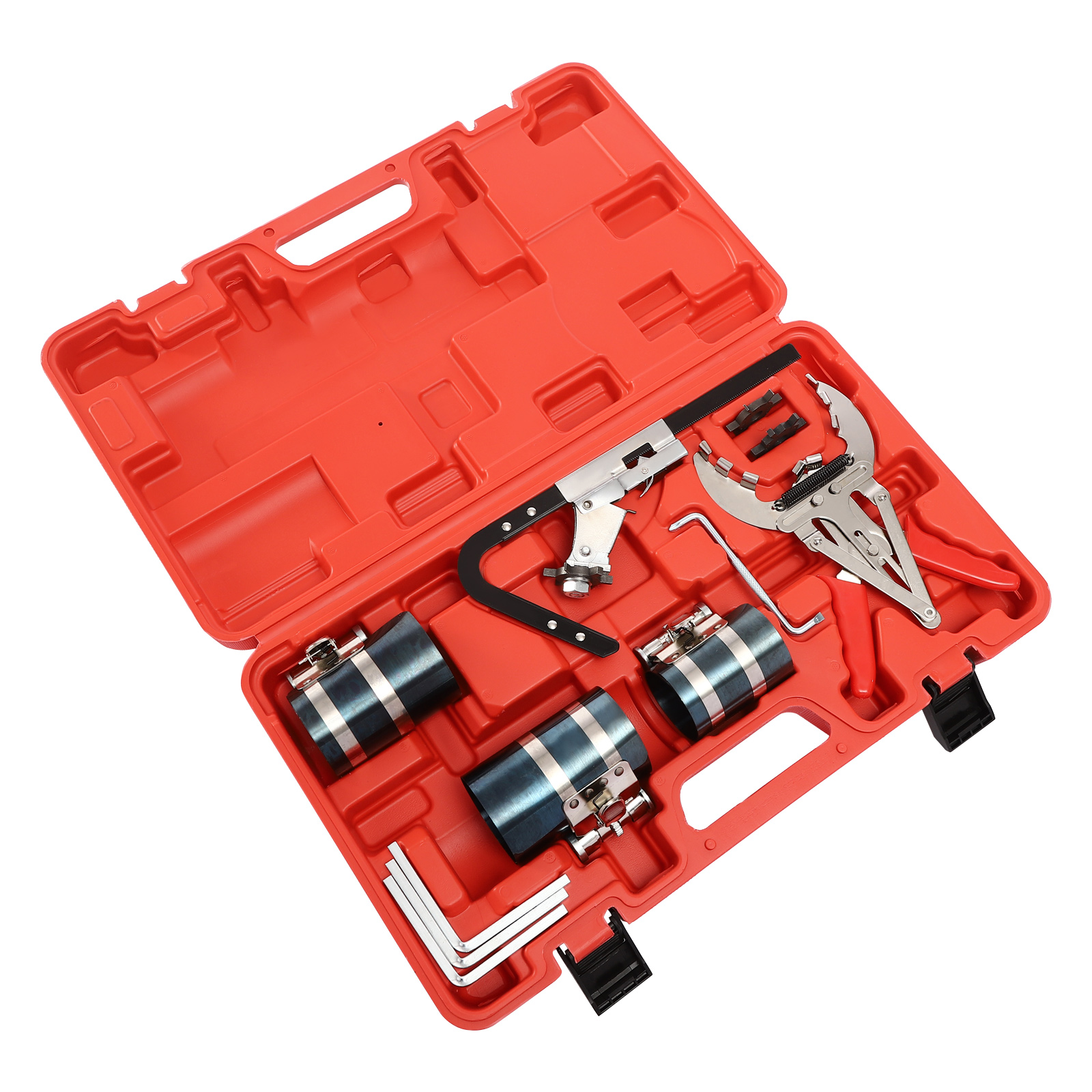 Piston Ring Service Tool Set, for Compression, Disassembly and Cleaning ...