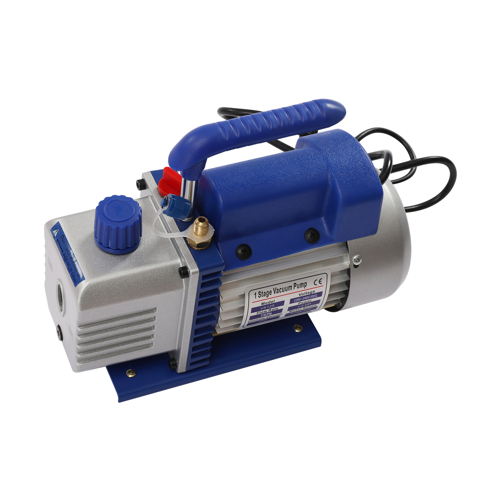 CNCEST Vakuumpumpe 180W 3CFM Unterdruckpumpe Kompressor Pumpe Klimaanlagen Vacuumpumpe für 1/4