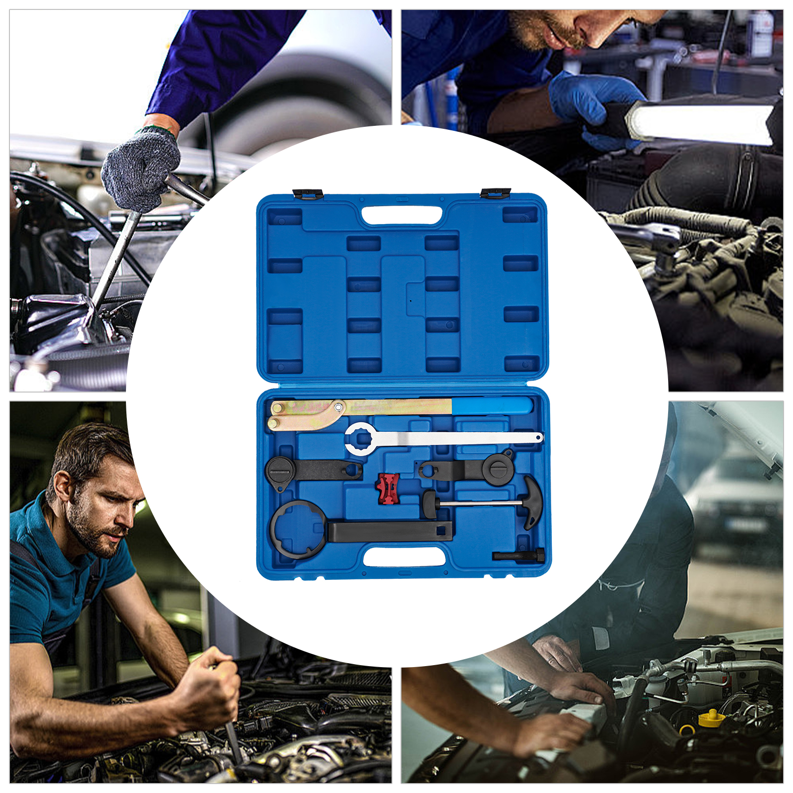 Motor-Einstellwerkzeug-Satz Steuerkette Kurbelwelle Geeignet für Wartung und Einstellung Für Das VW Jetta Modell Und Den Motortyp EA211 Motor-Einstellwerkzeug-Satz Steuerkette Kurbelwelle Geeignet für Wartung und Einstellung Für Das VW Jetta Modell Und Den Motortyp EA211