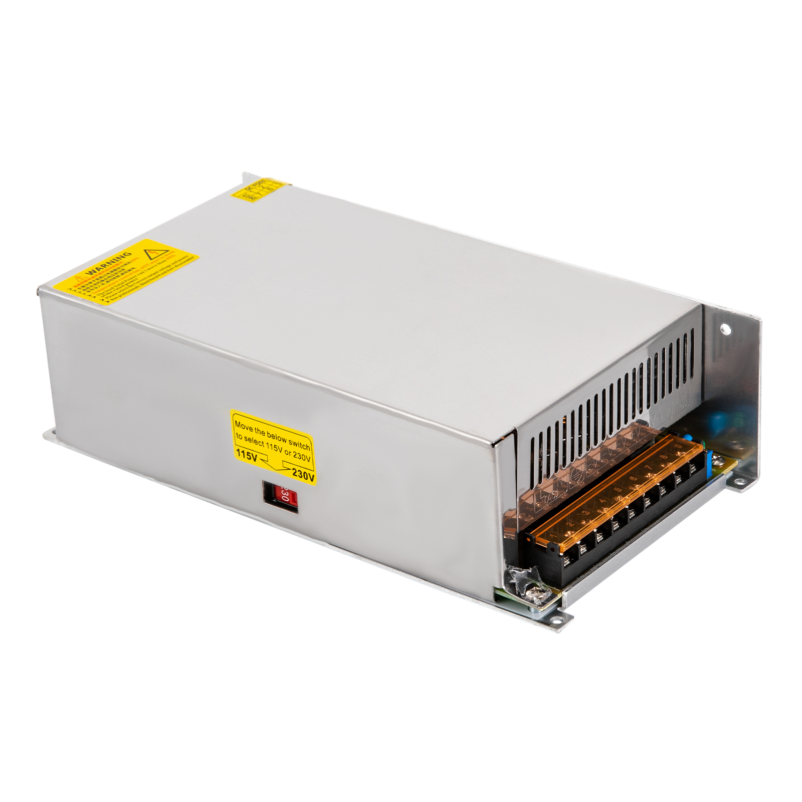 CNCEST Transformator DC 12V 100A 1200W, Schaltnetzteil 115/230±15%V AC zu DC Stromversorgung  Transformator Industrieadapter