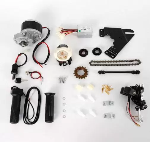 Elektro Ebike Conversion Kit mit Freilauf 36V 250W Fahrrad Umbausatz für 22-28 Zoll Fahrrad