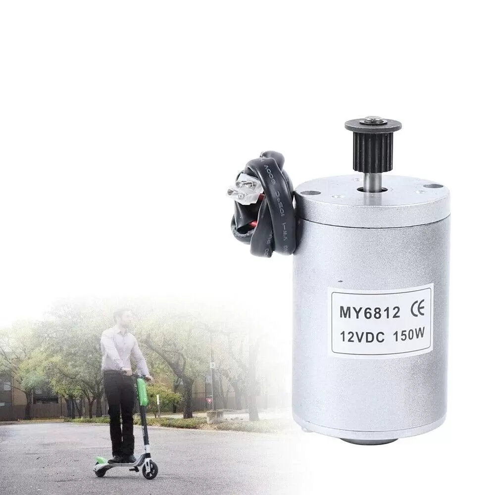 CNCEST 150W elektrischer Gleichstrommotor MY6812 Gebürsteter 12V 2750 U/min