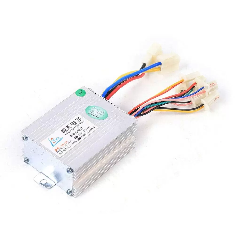 E-Bike Conversion Kit 24V 350W Elektrofahrrad Umbausatz mit Bürstenmotor für Fahrräder Nabendurchmesser