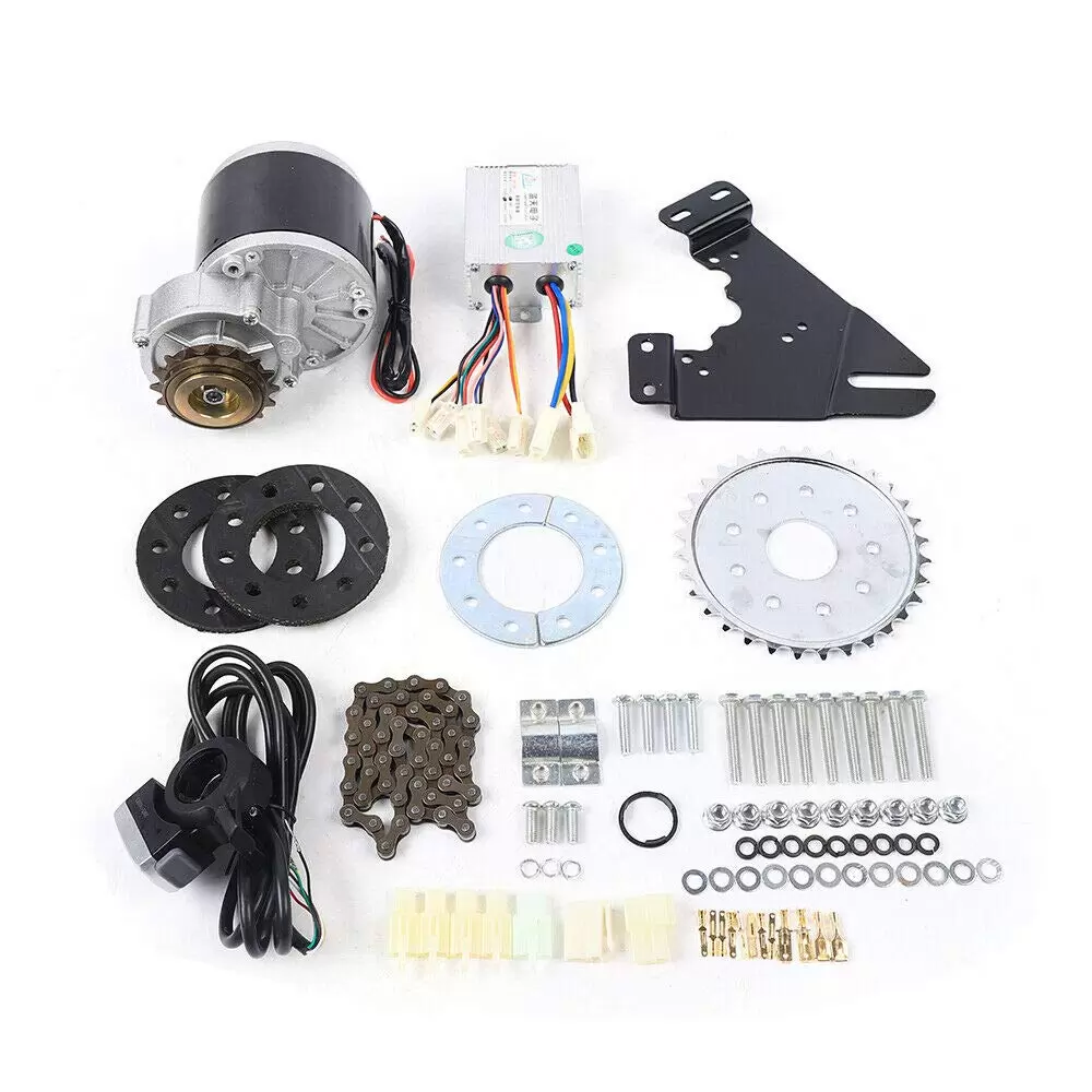 350W 36V Elektro-Umbausatz für Nabendurchmesser Kleiner als 36 mm Gemeinsames E-Bike-Kit Passend