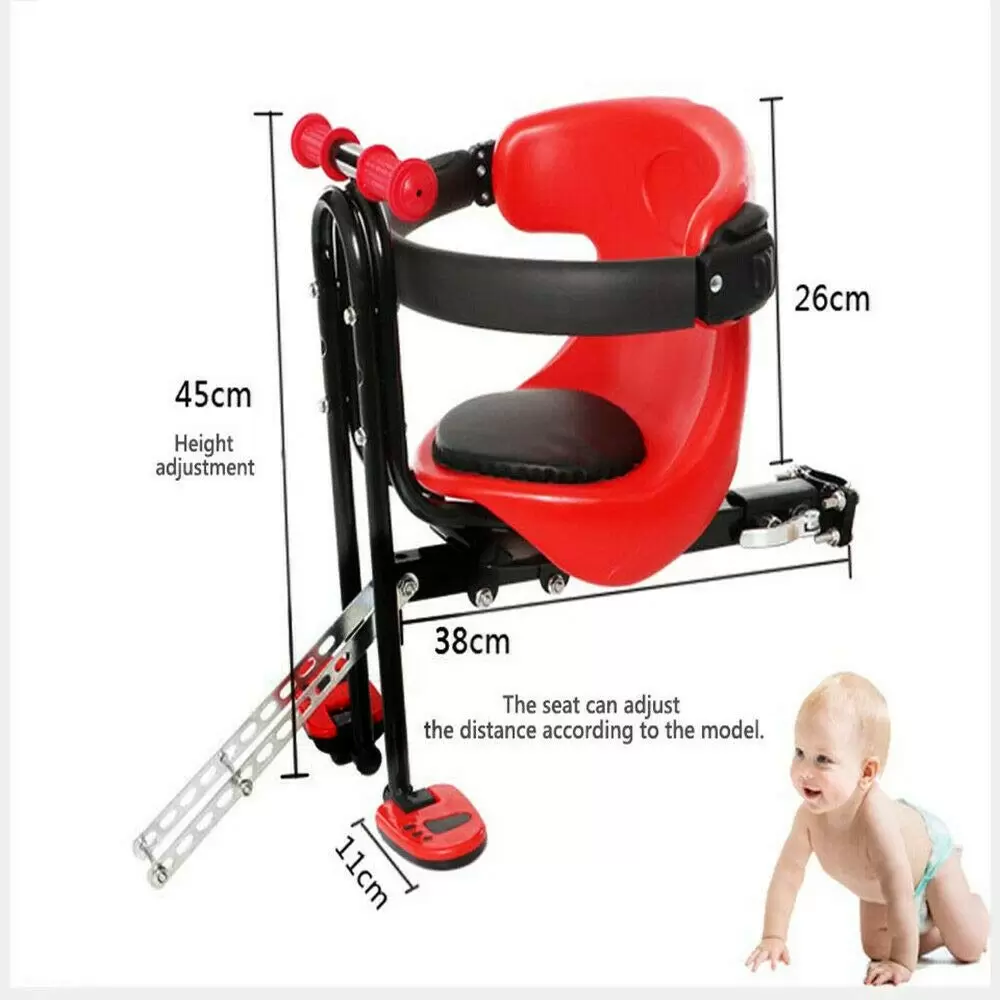 Fahrrad Vordersitz Sicherheit Stabil Baby Baby Kinderstuhl Sitz Mit Pedal