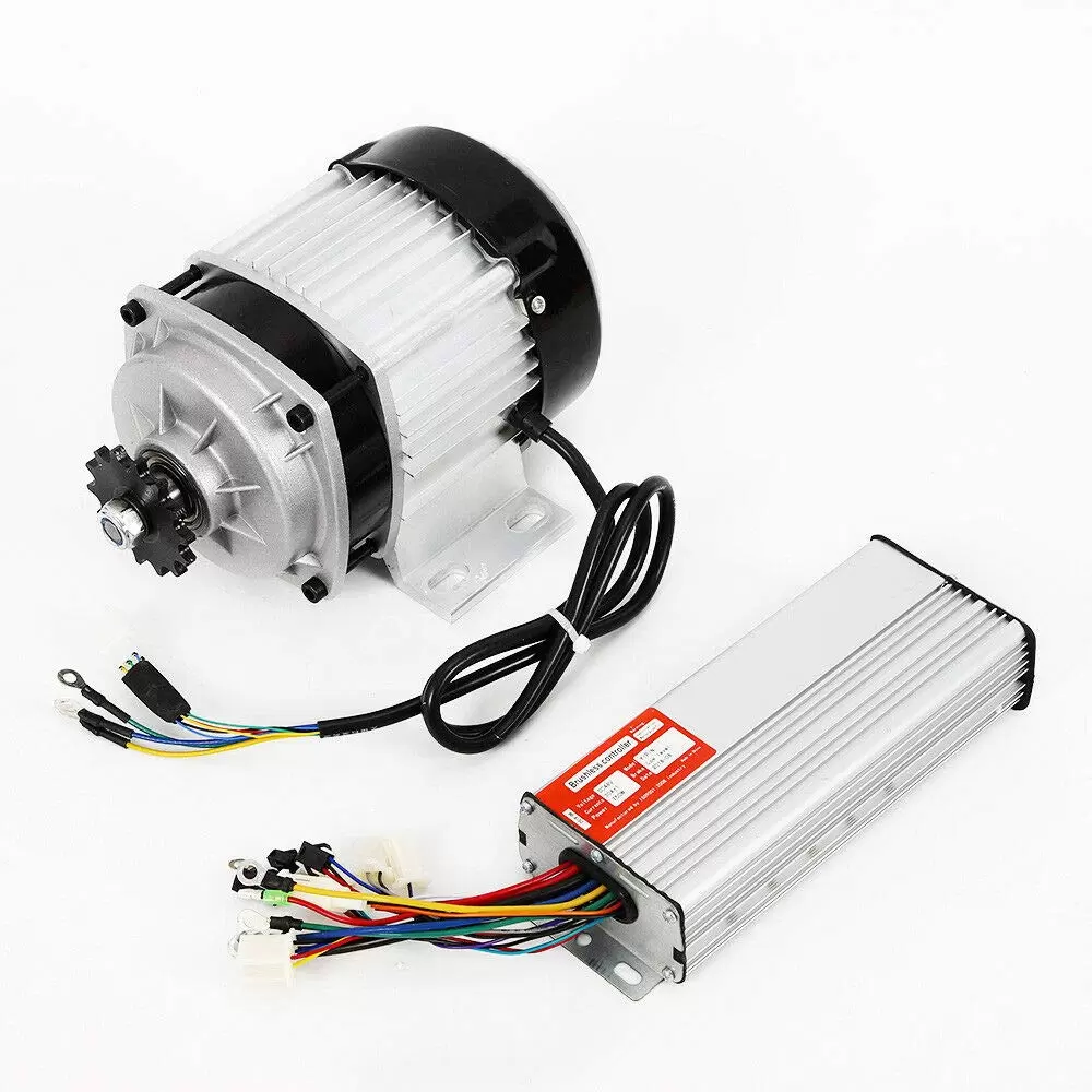 48V DC 750W Elektrischer Bürstenloser Motor mit Controller Für Dreirad E-Bike Geeignet für DIY Dreirad, E-Bikes, Elektroroller