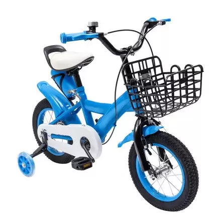 12" Fahrrad Kinderfahrrad mit Korb Stützräder Safety Anfänger Kinder Fahrrad blau 12" Fahrrad Kinderfahrrad mit Korb Stützräder Safety Anfänger Kinder Fahrrad blau