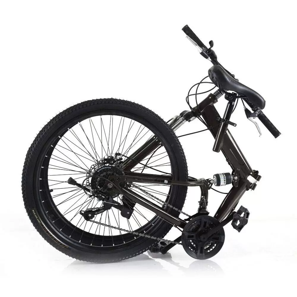 26 Zoll Faltbares Mountainbike für Erwachsene 21 Gang mit Dual Scheibenbremsen Faltbares Mountainbike 26 Zoll Faltbares Mountainbike für Erwachsene 21 Gang mit Dual Scheibenbremsen Faltbares Mountainbike