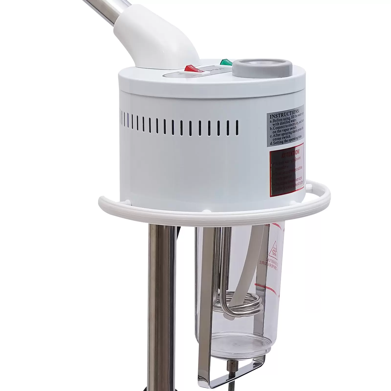 2 in1 Bedampfer Ozon Lupenleuchte Lupenlampe Salon Spa 5X 700 ml Plasma-Sprüher 2 in1 Bedampfer Ozon Lupenleuchte Lupenlampe Salon Spa 5X 700 ml Plasma-Sprüher