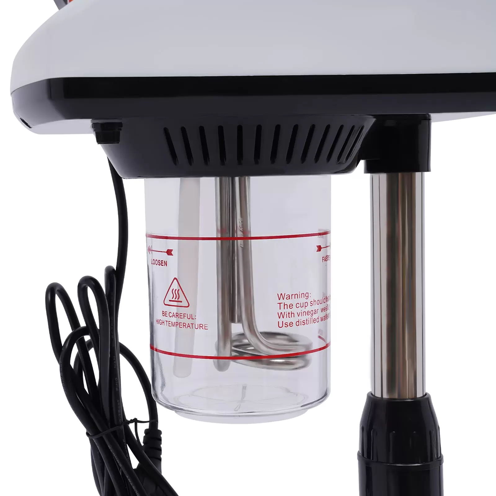 750W Gesichtsdampfer Bedampfer Face Steamer Professional Gesichtssauna Nano Ion Ozon Facial Steamer Heißnebel SPA Skin Care