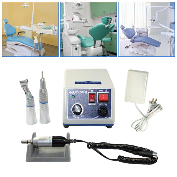 Dental Zahntechnik Labor Marathon 35K RPM Handstück+Control box Mikromotor