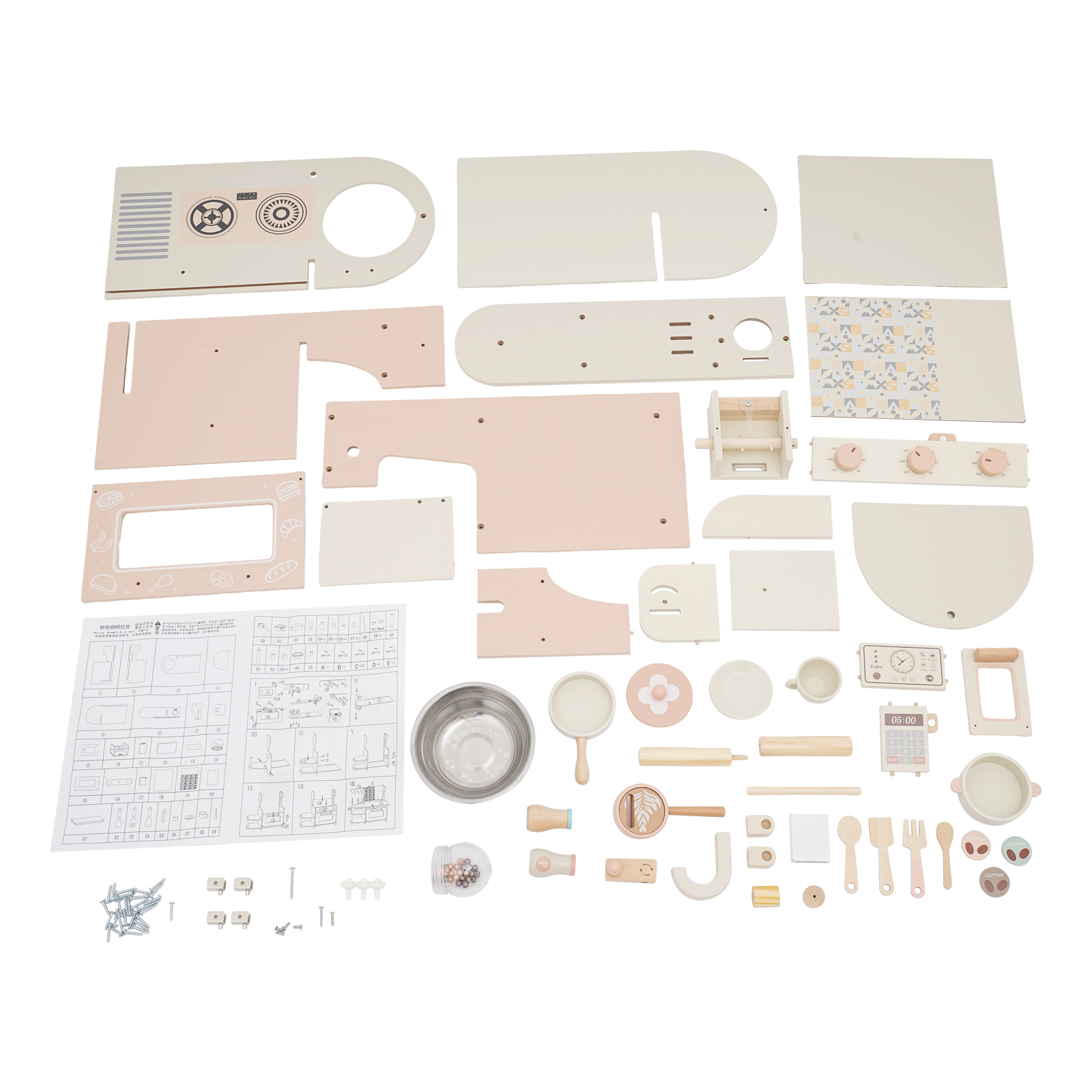 Spielküche für Kleinkinder, Kinderküchen-Spielsets, Kaffeekochset mit Herd Spielküche für Kleinkinder, Kinderküchen-Spielsets, Kaffeekochset mit Herd