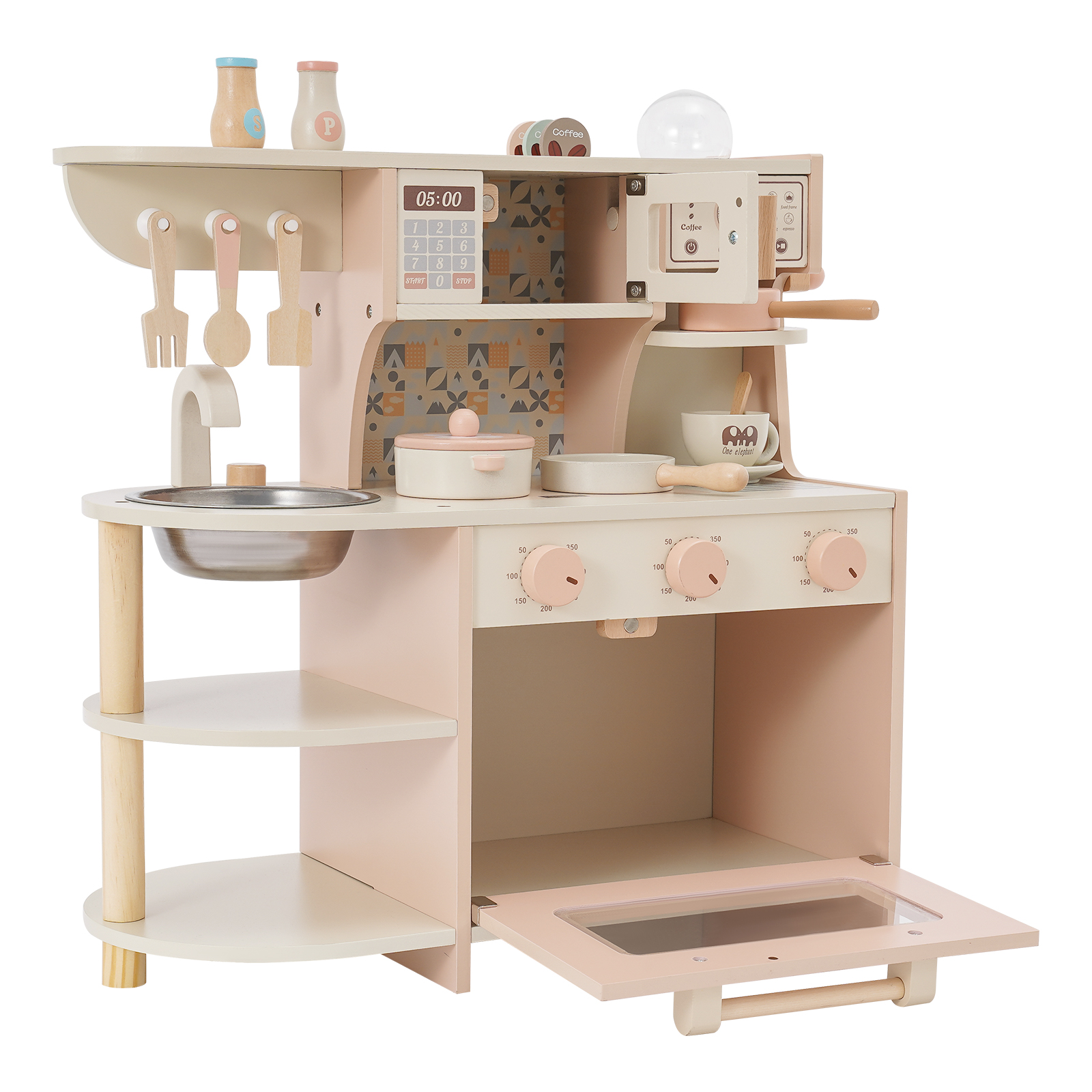 Spielküche für Kleinkinder, Kinderküchen-Spielsets, Kaffeekochset mit Herd Spielküche für Kleinkinder, Kinderküchen-Spielsets, Kaffeekochset mit Herd
