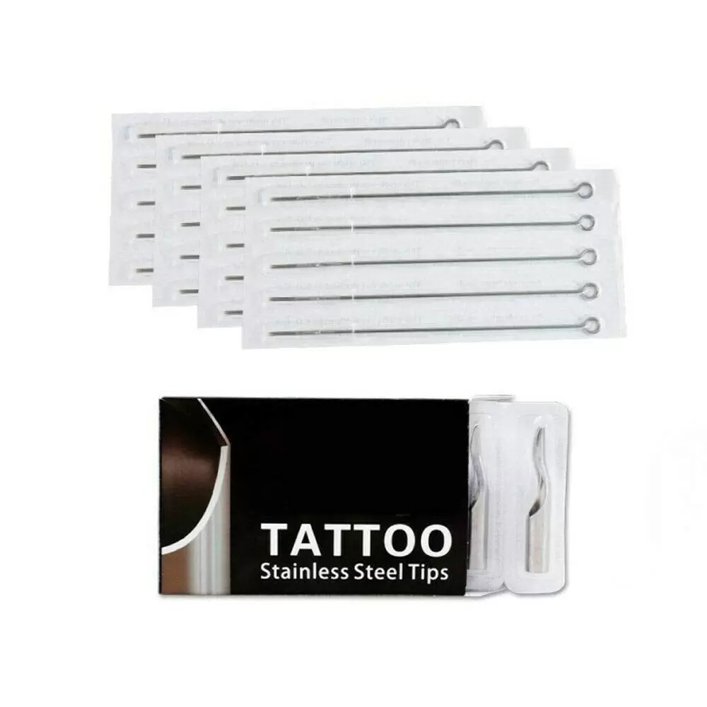 Tattoomaschine Maschine Set Komplett 4 Tattoomaschine Dual Power Supply 50 Tattoo Nadeln