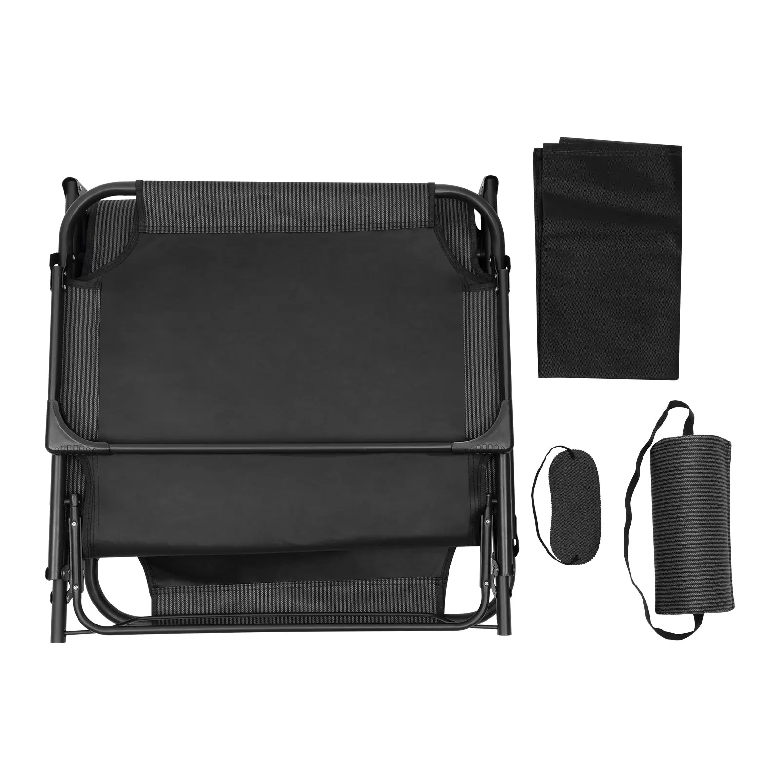 CNCEST Grün 91×68×30cm  Campingbett, Feldbett Klappbar Belastbarkeit Etwa 120kg, Campingliege ist Oxford-Gewebe