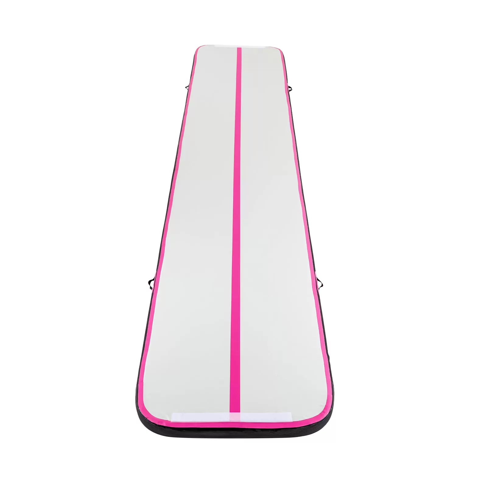 CNCEST 1*5m Gymnastikmatte, aufblasbare Gymnastikmatte mit Luftpumpe 4inches dicke PVC Tumbling Matte