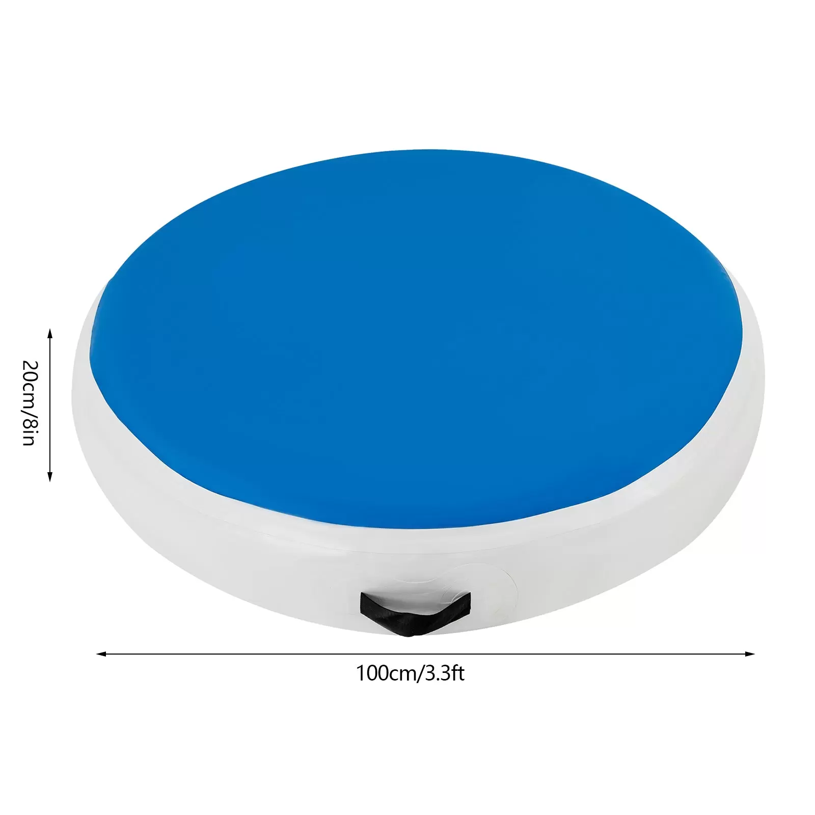 CNCEST Aufblasbare Tumbling Matte Air Track Matte Gymnastikmatte Sportmatte Trainingsmatte mit Pumpe