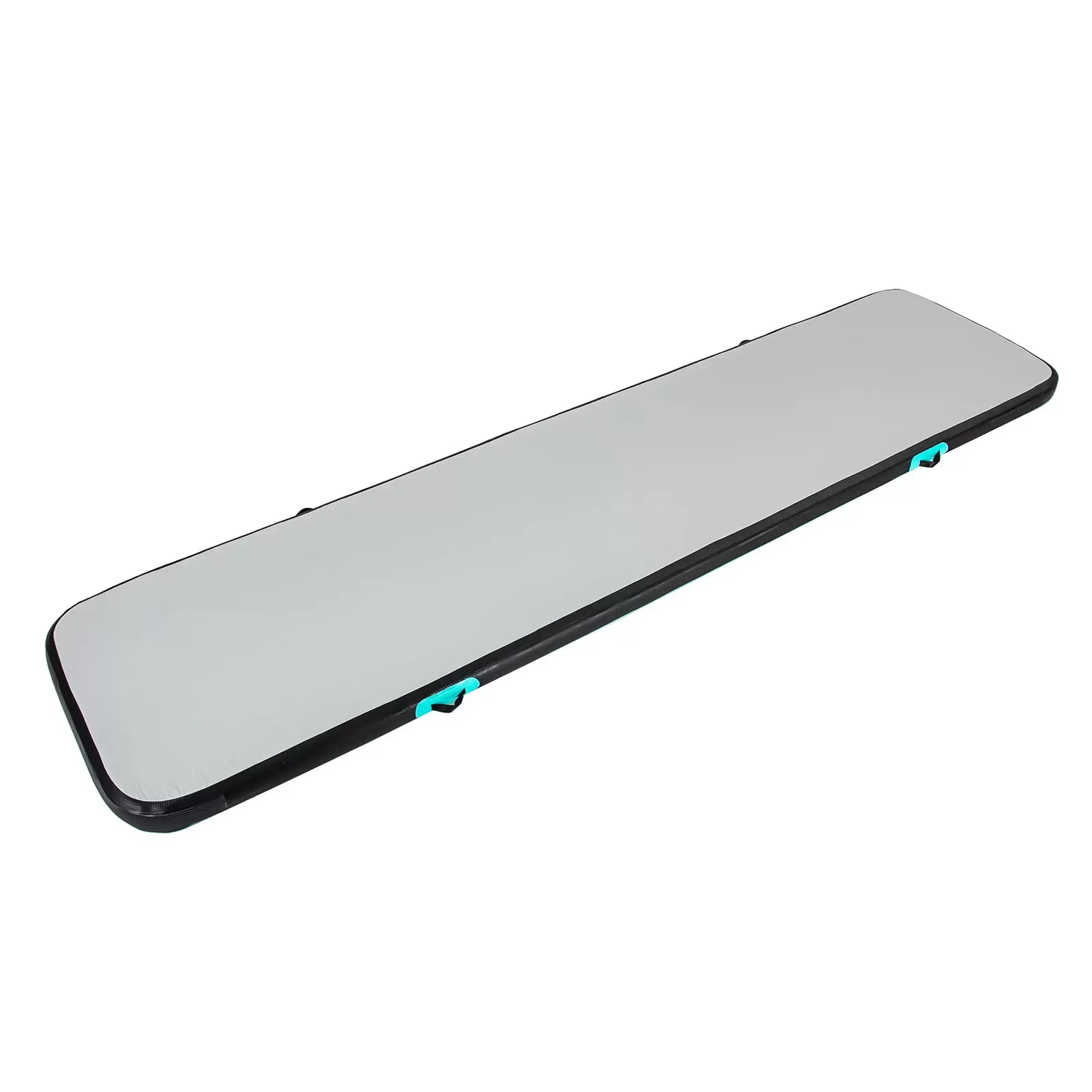 CNCEST 1*4m Aufblasbar Airtrack Gymnastikmatte mit Luftpumpe Trainingsmatte Sportmatte für Yoga