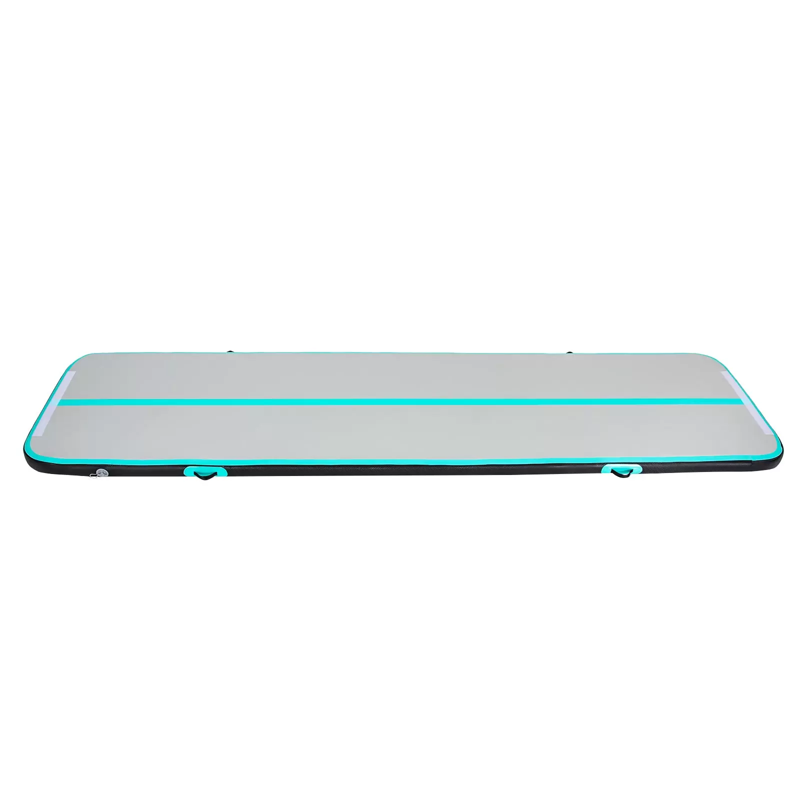 CNCEST 1*4m Aufblasbar Airtrack Gymnastikmatte mit Luftpumpe Trainingsmatte Sportmatte für Yoga