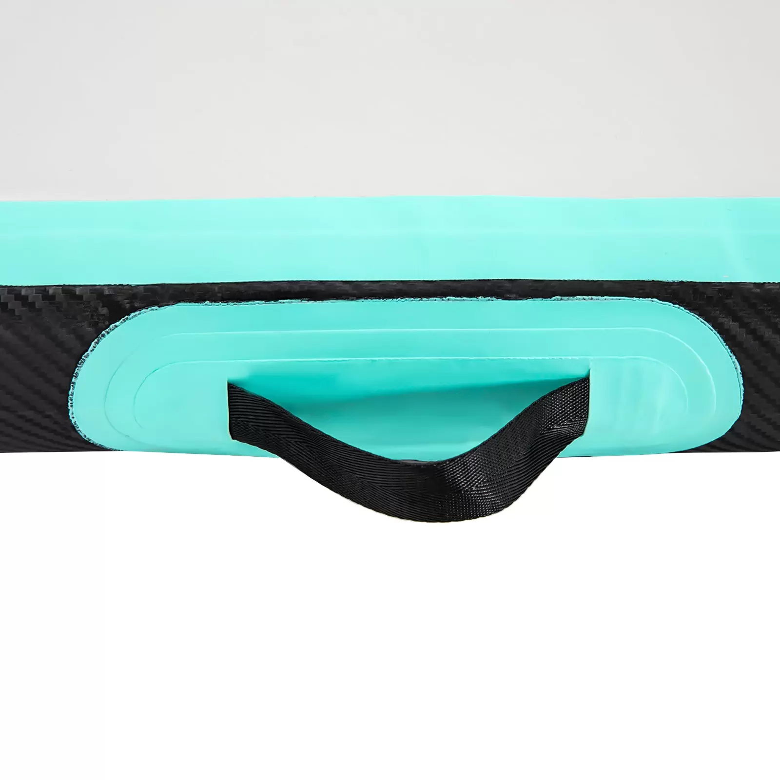 CNCEST 1*5m Gymnastikmatte Tumbling Matte 10CM Aufblasbare  mit Luftpumpe für Zuhause, im Freien, Yoga