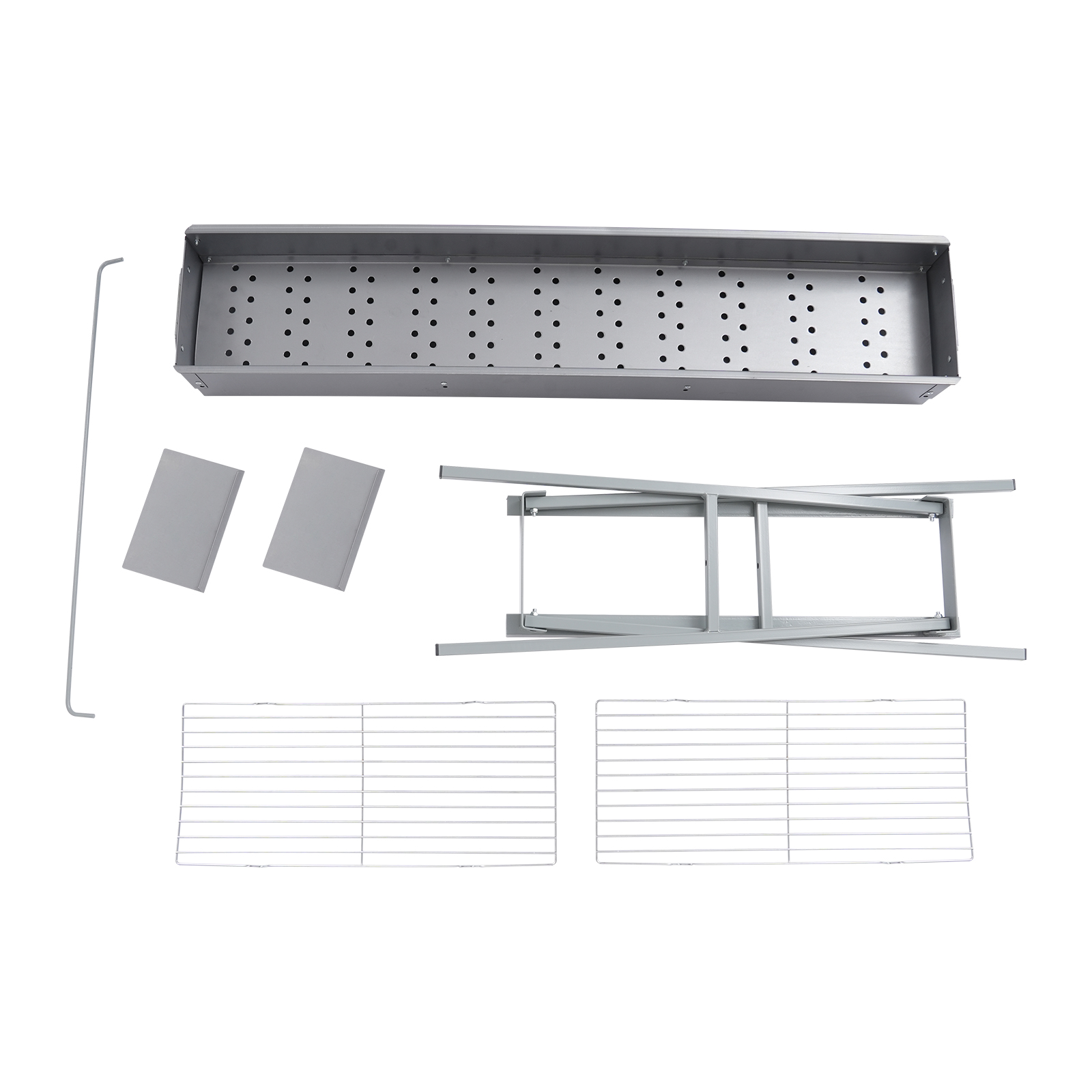 100 x 18 cm Grillkörper + Dreibein + 2 gerade Netze – Tragbarer Grill, Klappbarer Campinggrill, Holzkohlegrills 100 x 18 cm Grillkörper + Dreibein + 2 gerade Netze – Tragbarer Grill, Klappbarer Campinggrill, Holzkohlegrills