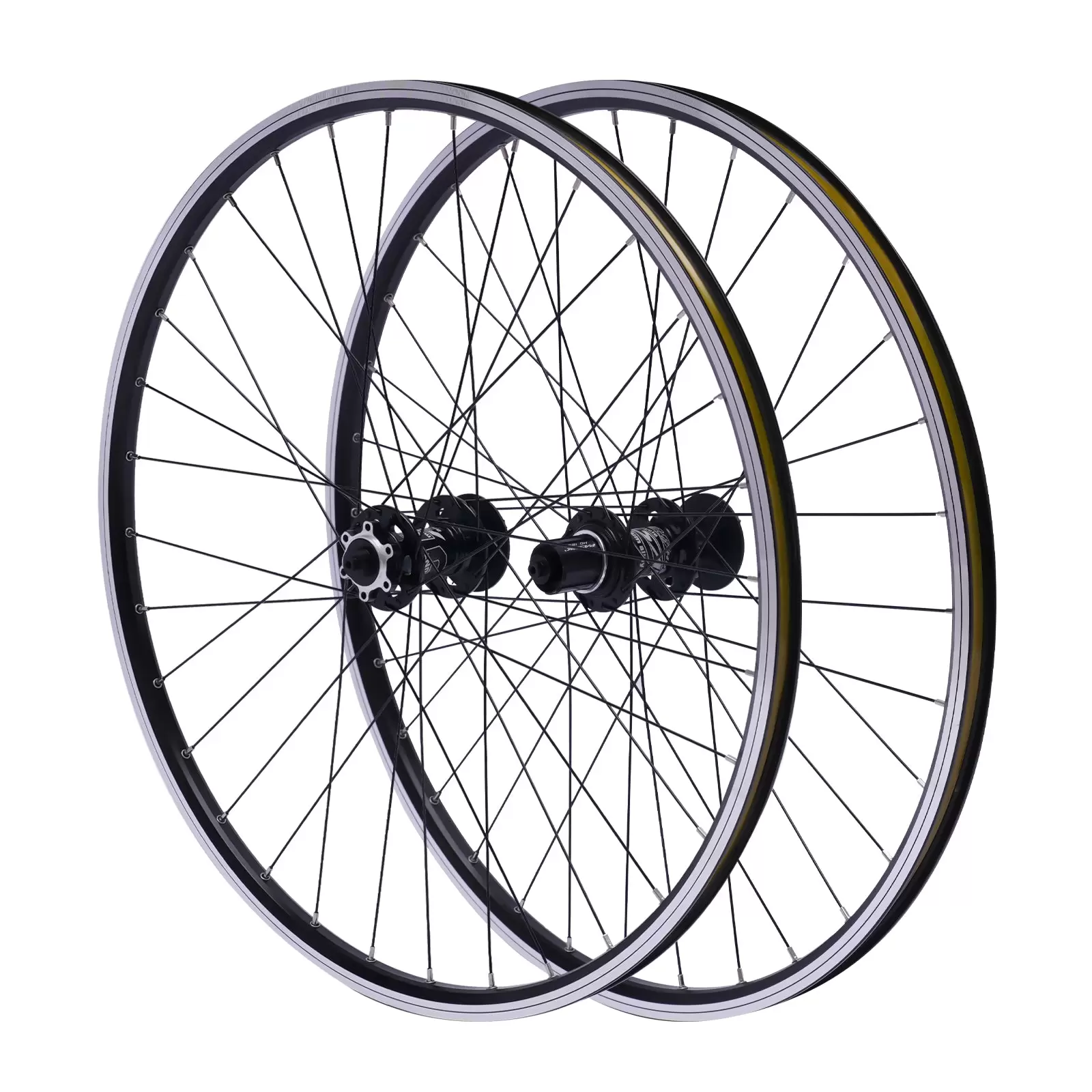 MTB-Laufradsatz 29 Zoll, Alu-Felge Scheibenbremse  Schnellspanner Vorderrad Hinterrad schwarz Fahrrad Laufradsatz