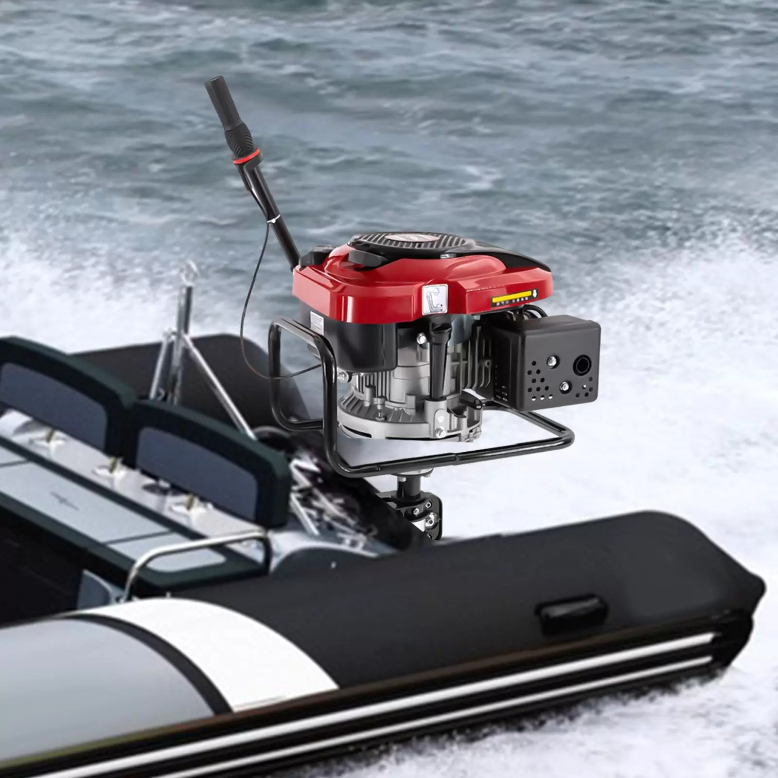 4-Takt 8HP Außenbordmotor  Bootsmotor elektrischer Außenbordmotor für aufblasbare Boote Fischerboote