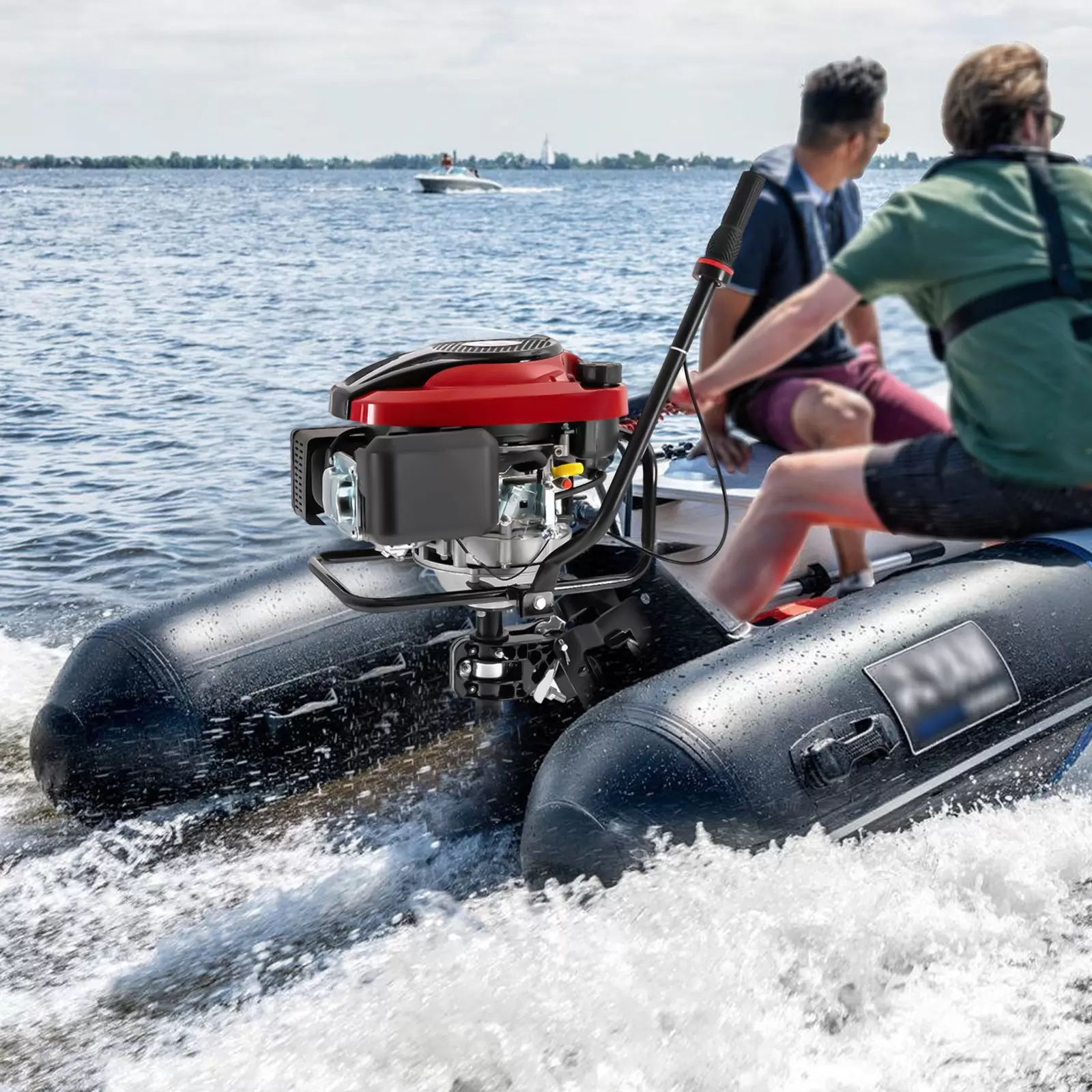 4-Takt 8HP Außenbordmotor Bootsmotor elektrischer Außenbordmotor für aufblasbare Boote Fischerboote 4-Takt 8HP Außenbordmotor Bootsmotor elektrischer Außenbordmotor für aufblasbare Boote Fischerboote