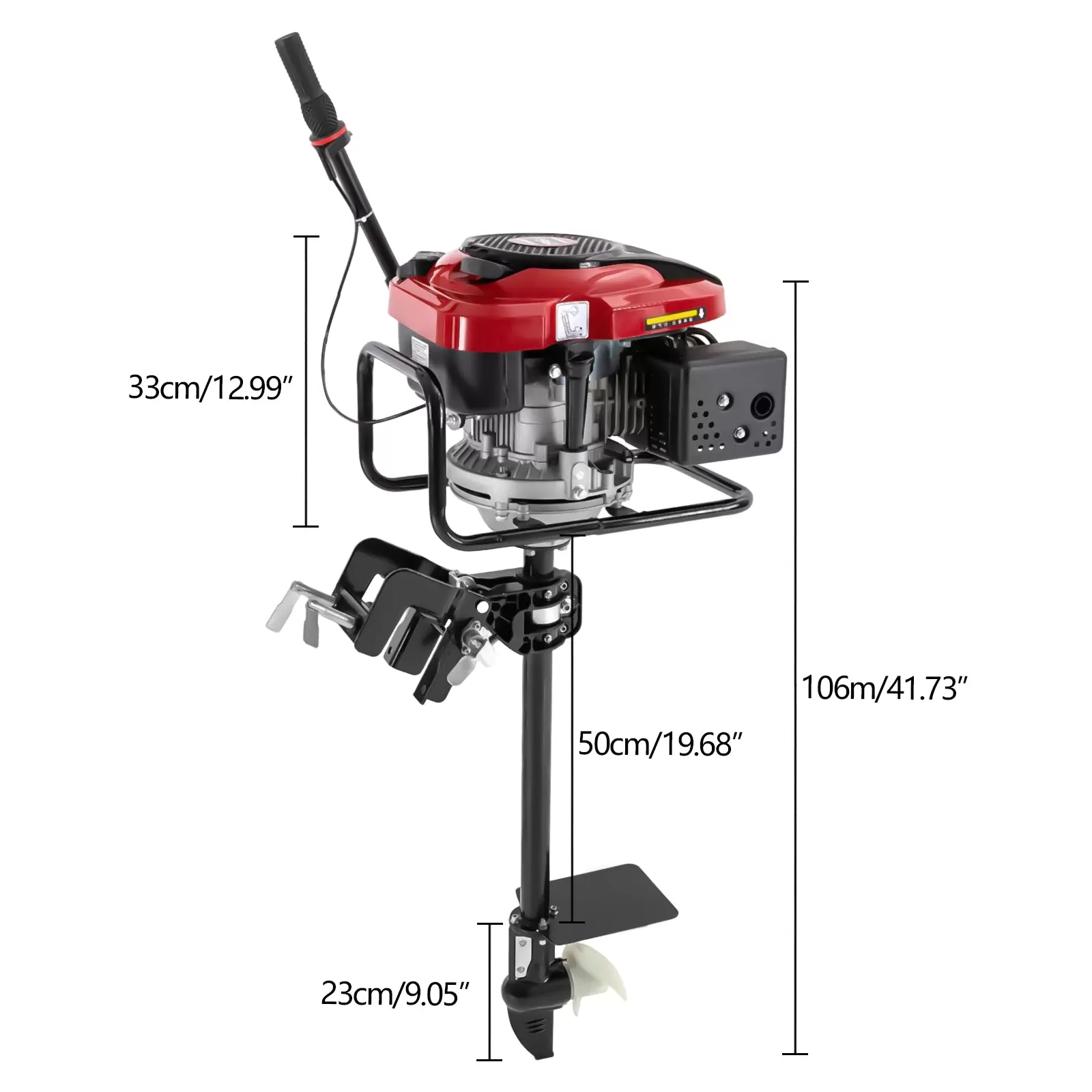 4-Takt 8HP Außenbordmotor Bootsmotor elektrischer Außenbordmotor für aufblasbare Boote Fischerboote 4-Takt 8HP Außenbordmotor Bootsmotor elektrischer Außenbordmotor für aufblasbare Boote Fischerboote