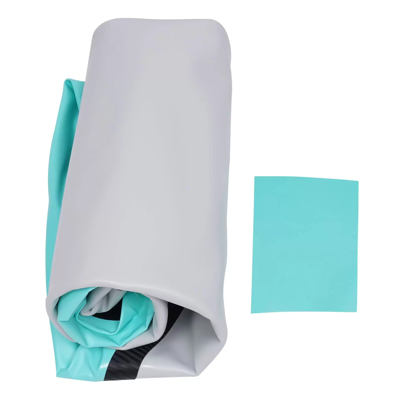 CNCEST 100x80cm Aufblasbare Gymnastik Rolle mit Pumpe Yoga Roll Fitness Rolle für Gymnastik Training Fitness