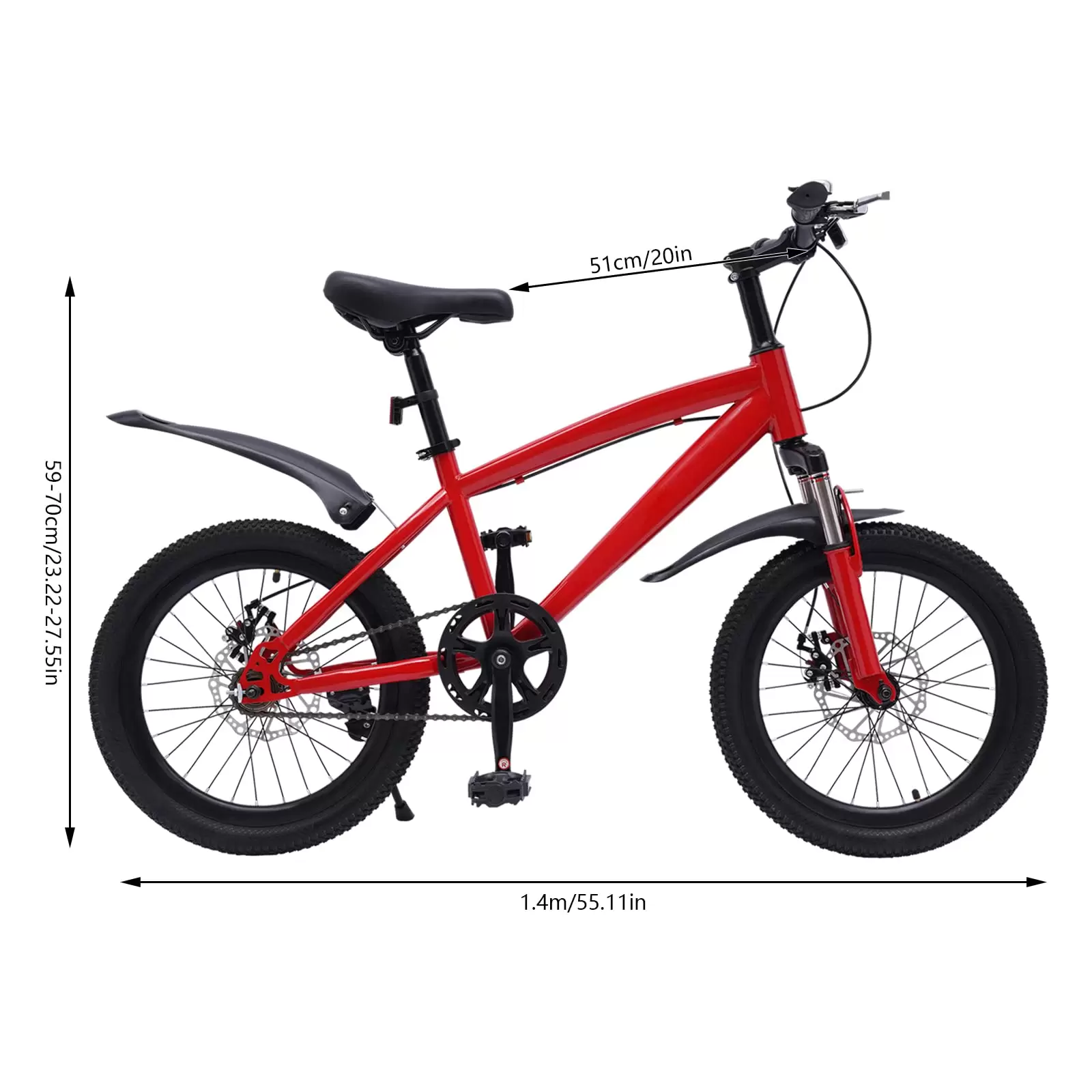 18 Zoll Kinderfahrrad, Mountainbike mit Elektrische Taschenlampe & Reifenpumpe 18 Zoll Kinderfahrrad, Mountainbike mit Elektrische Taschenlampe & Reifenpumpe