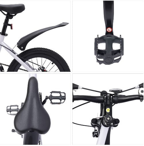 18 Zoll BMX Style Kinder Mountainbike, Verstellbarer Sitz, Baby Freistil Kinderfahrrad, Jungen Mädchen Fahrrad für Outdoor