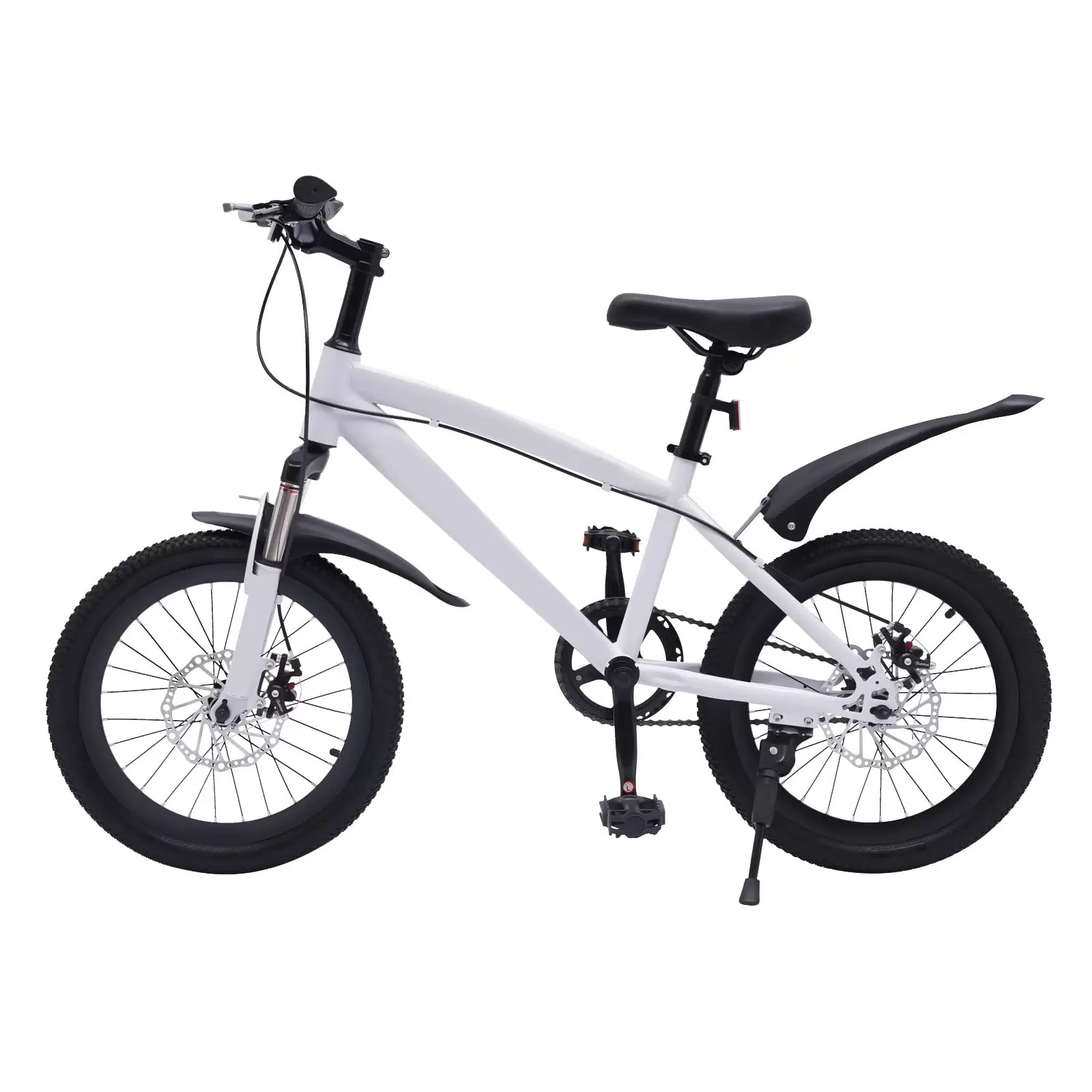 18 Zoll BMX Style Kinder Mountainbike, Verstellbarer Sitz, Baby Freistil Kinderfahrrad, Jungen Mädchen Fahrrad für Outdoor