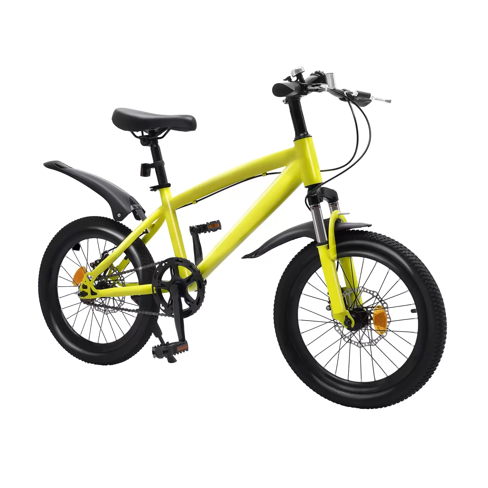 18 Zoll Kinderfahrrad Unisex Kinder Fahrrad Verstellbare Sitzhöhe Outdoor Jungen Mädchen Fahrrad