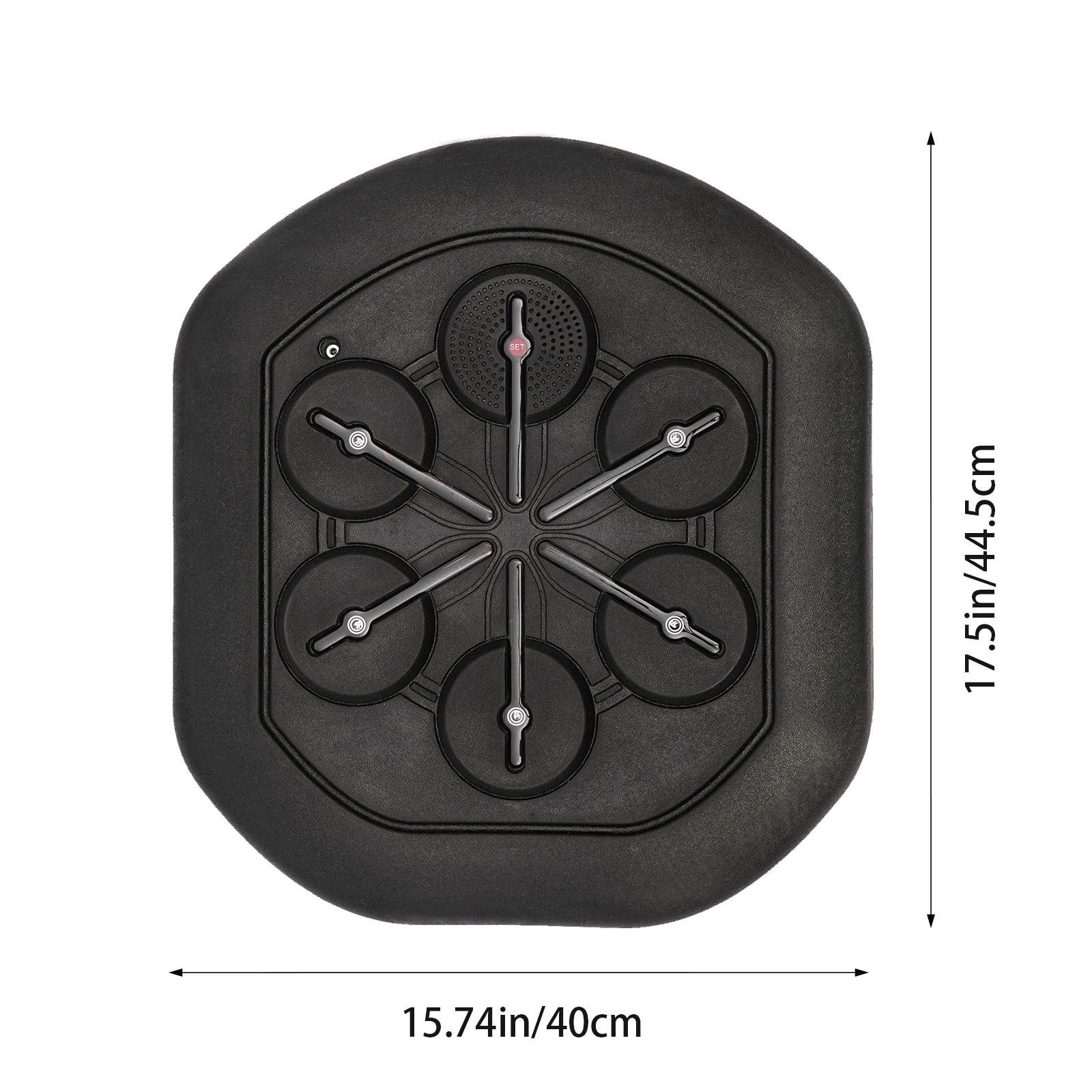 1 Set Musik Boxen Maschine Wand Montiert LED Licht Boxen Ausrüstung für Home Gym
