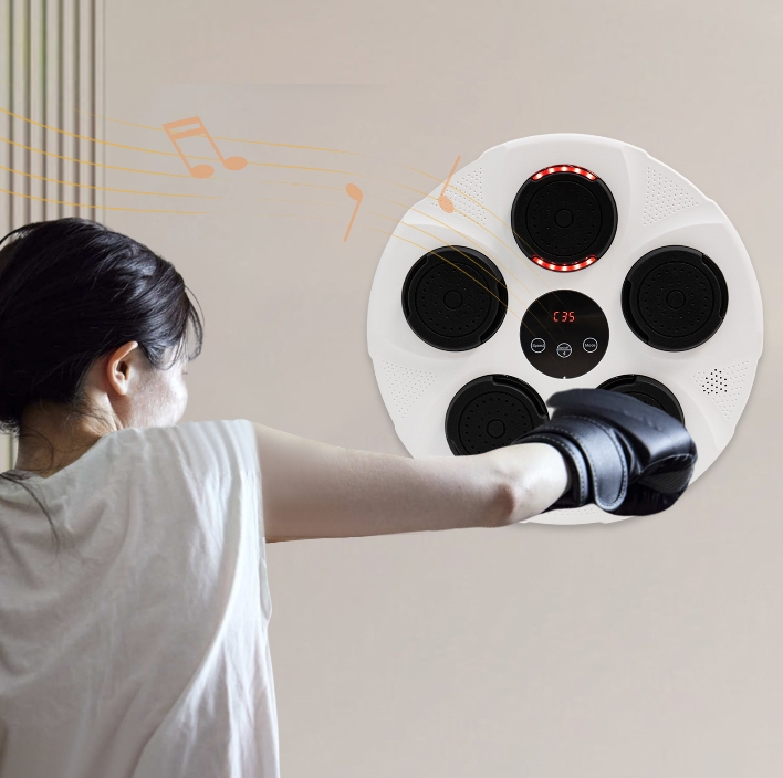 Musikalische Boxmaschine, wandmontierte intelligente Boxtrainingsmaschine