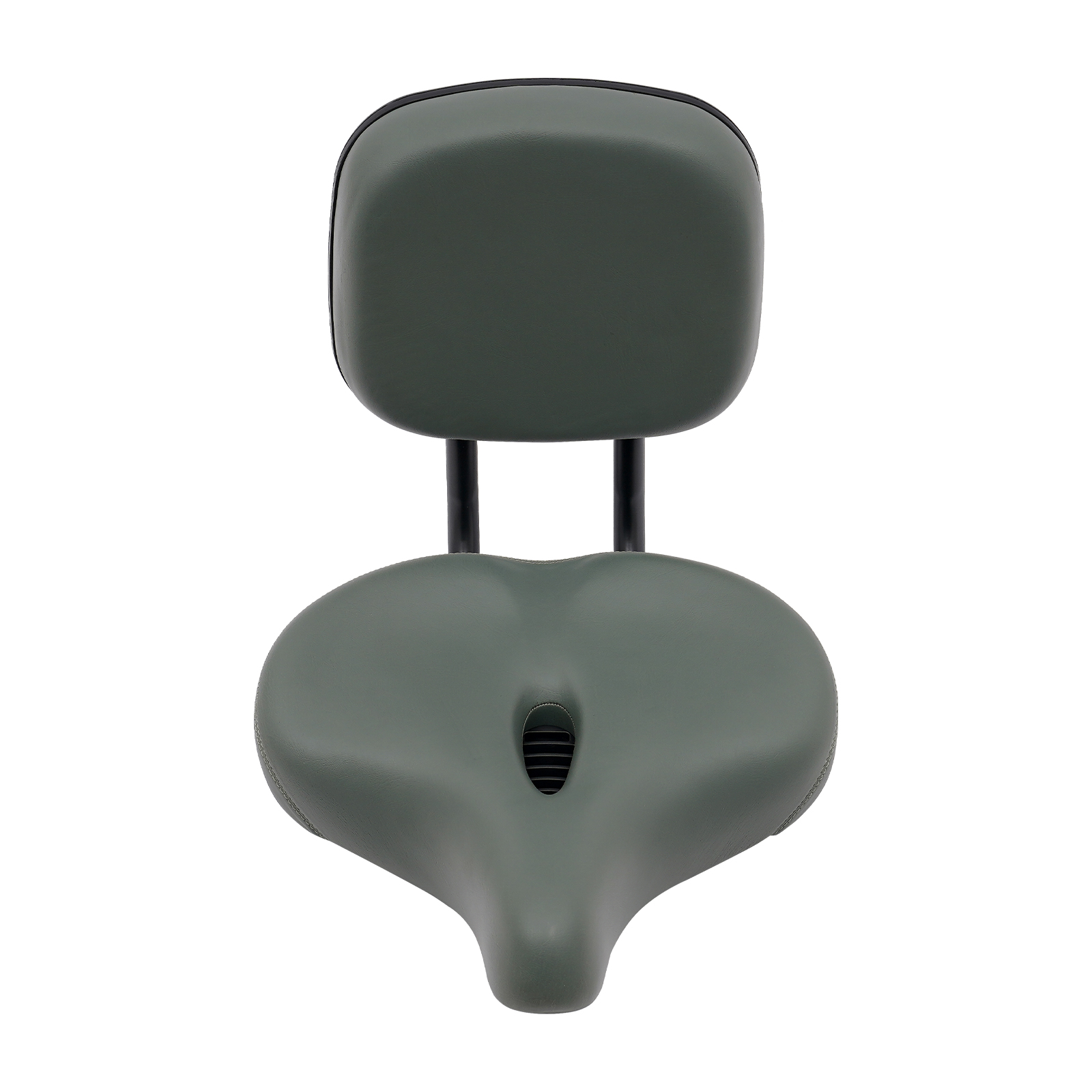 Coussin De Selle Large Avec Dossier Pour Tricycle Ou Vélo électrique - Noir, Neuf