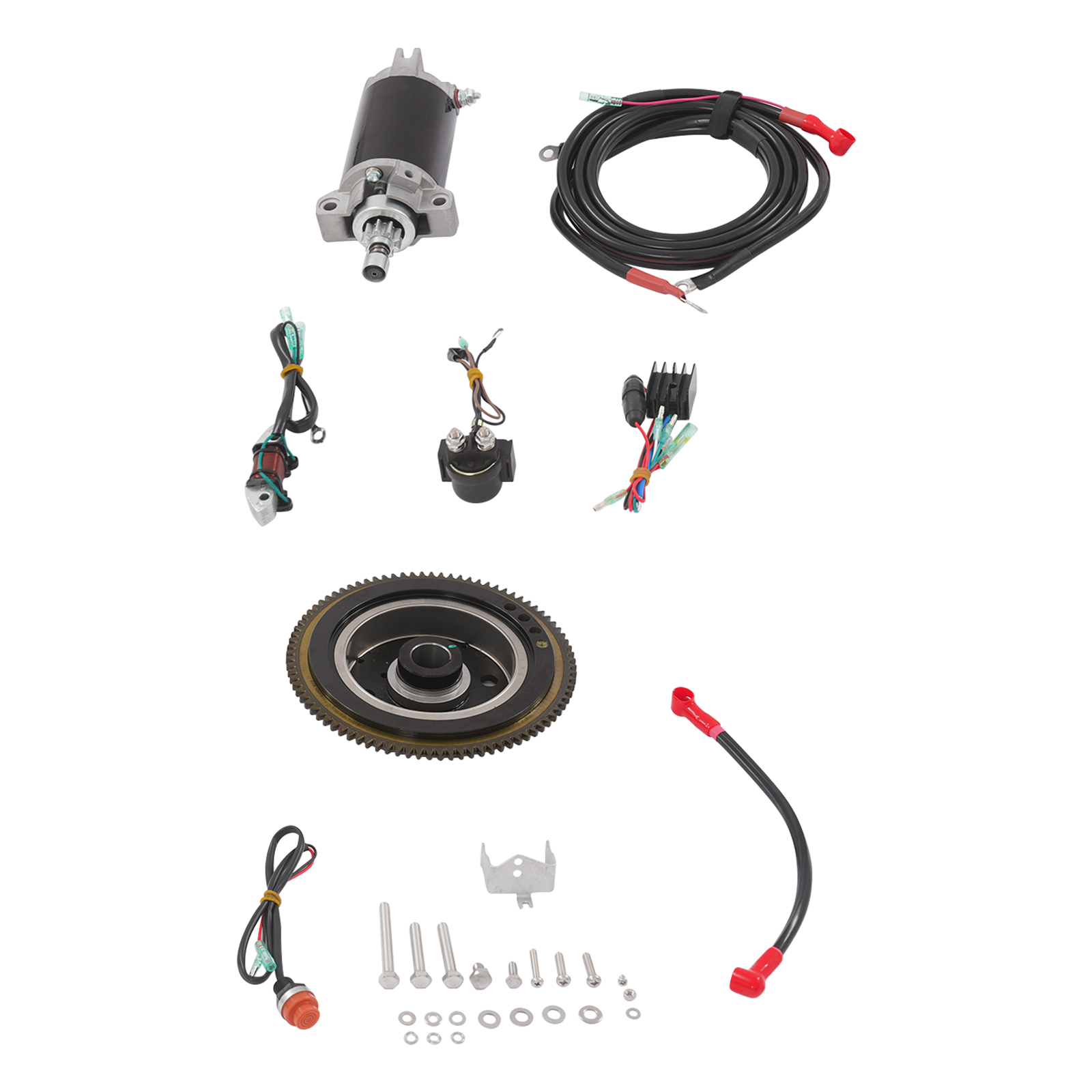 Yamaha elektrische startkit, Yamaha 2-takt 40 pk buitenboordmotor elektrische startkit, Yamaha buitenboordmotor startmotor conversiekit Yamaha elektrische startkit, Yamaha 2-takt 40 pk buitenboordmotor elektrische startkit, Yamaha buitenboordmotor startmotor conversiekit
