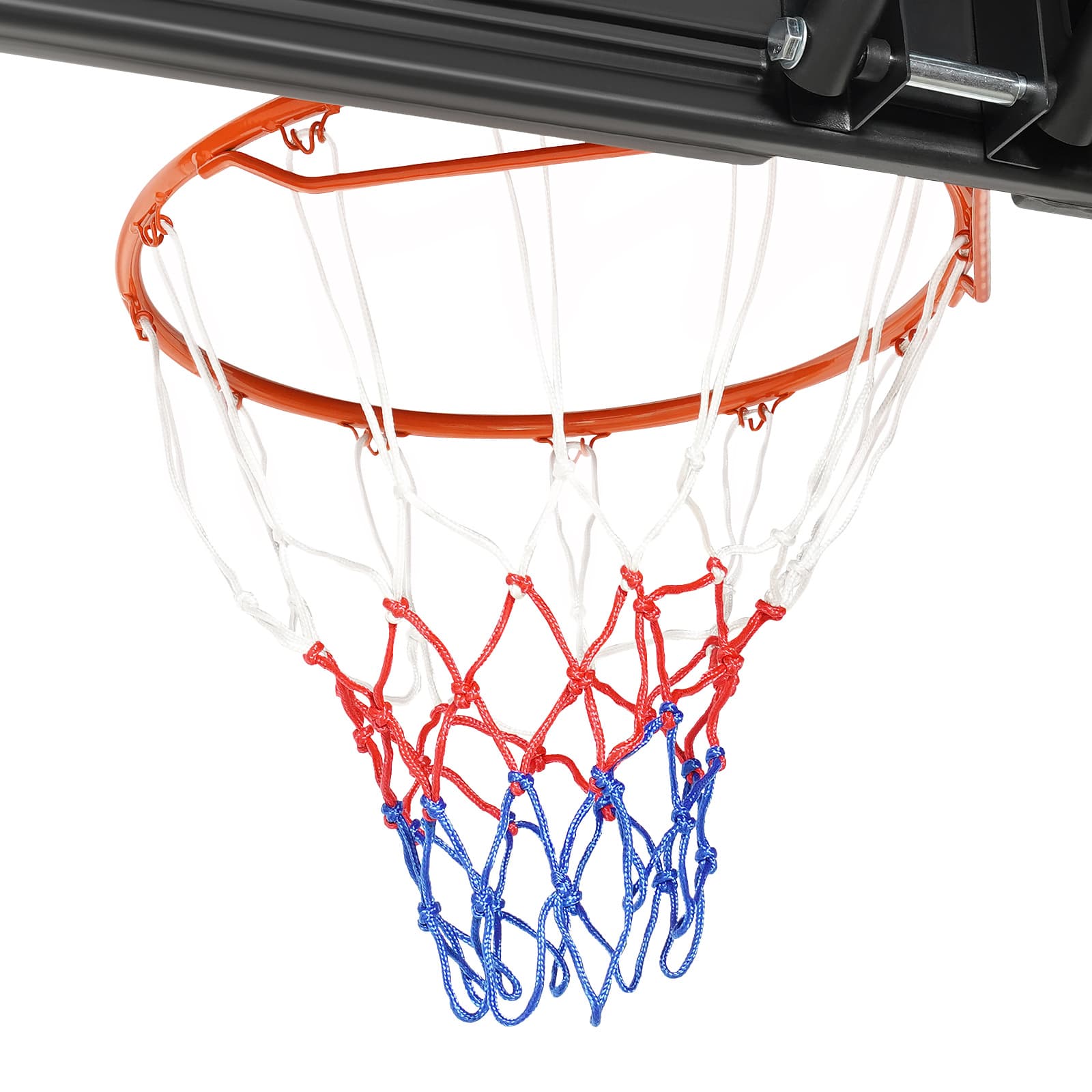 Aro de baloncesto para exteriores con soporte, rojo, portátil, con altura ajustable, para niños y adultos. Aro de baloncesto para exteriores con soporte, rojo, portátil, con altura ajustable, para niños y adultos.