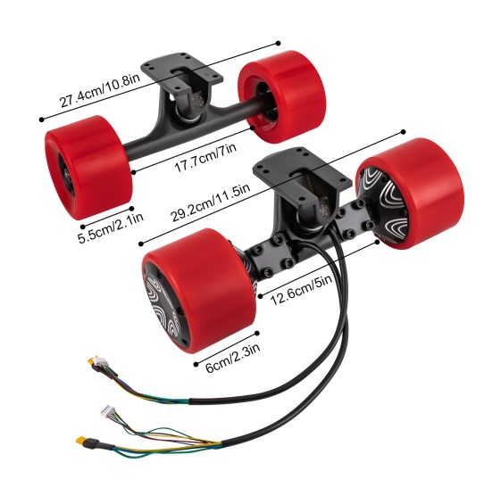 Bürstenloser Skateboard-Nabenmotor-Bausatz Bürstenloser Skateboard-Nabenmotor-Bausatz